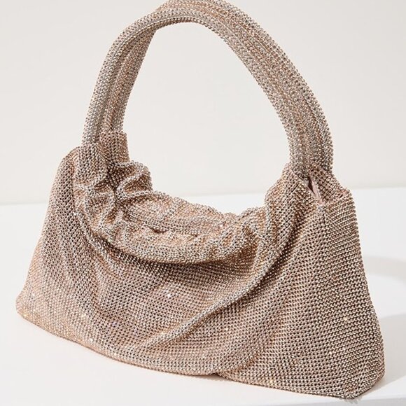 New SIMKHAI Ellerie Crystal Vanilla Mini Bag NWT - Picture 4 of 14